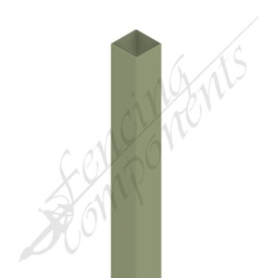 [PMEA5030] 50x50x3000 - 1.6mm - Steel Post (Meadow/ Mist Green/ Pale Eucalyptus)