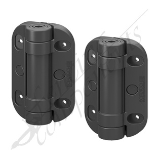 Safetech Adjustable Heavy Duty Self Closing Gate Hinges - (NO LEGS)