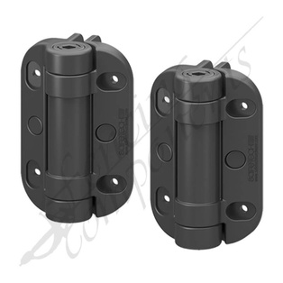 Safetech Adjustable Heavy Duty Self Closing Gate Hinges - (w LEGS)