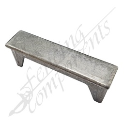 [6516-A12] 65x16x1.2 Aluminium Rectangular End Cap FLAT