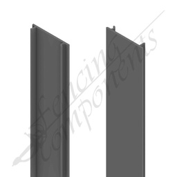[ASMONSI50] ModuSlat© Aluminium Screen Infill 5m - Monument