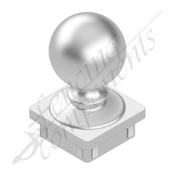 [2094] 90x90mm Aluminium Ball Cap