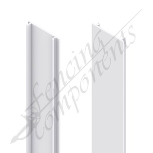 ModuSlat© Aluminium Screen Infill 5m - Pearl White