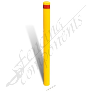 In-Ground Bollard Safety Yellow 90D x 1200mm (900mm Above Ground) S