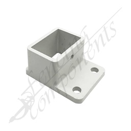 [3001FRO] 38x25 Standard Fence Bracket Aluminium (Frost/ Surfmist/ Off White)