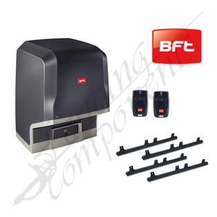 BFT ICARO Smart AC A2000 Sliding Gate Motor KIT (2000KG Load)(inc. 2 remotes + 4 gear racks)
