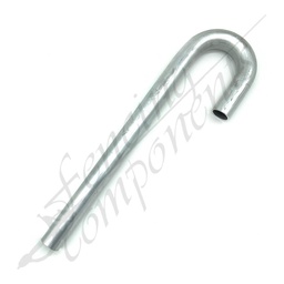 [LB-40180-AL-300] 180 Degree Elbow Bend for 40mm Tube 300mm Ext. - Aluminium