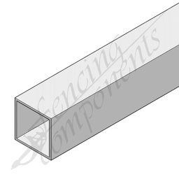 [AP1001006520] Aluminium Square 100x100x6500 2.0mm