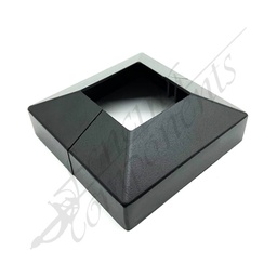 [CLEAR-BP-020] Clearance Item - StairFlex© Post Cover 50x50 Cast Alu (Texture Black)