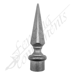 [KF16-S3-150] Decorative Spear Top - 150mm Knight 'Melrose' - 16OD Female